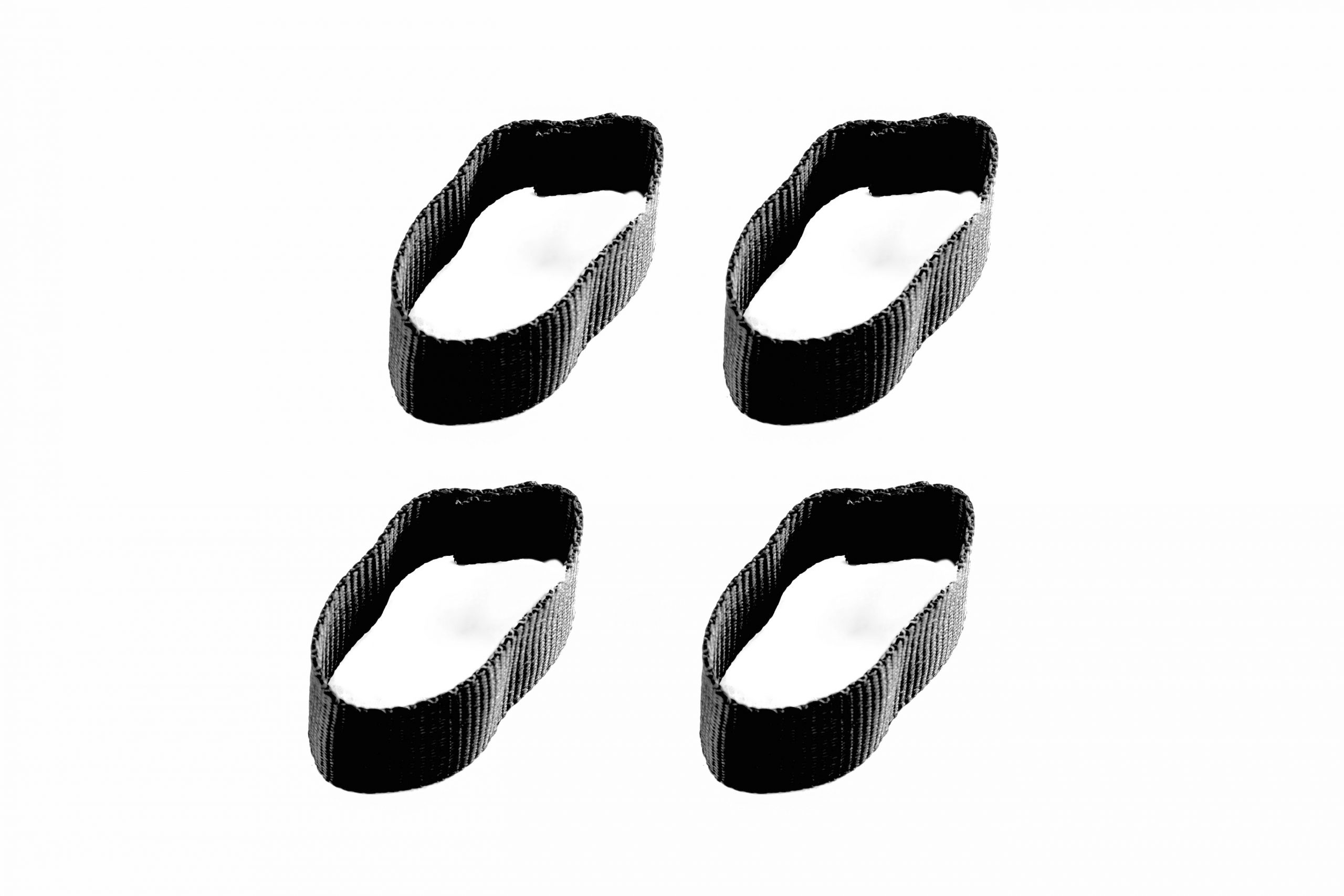 Set de 4 correas para TowBox V3, diseñado para sujetar la carga de forma segura y garantizar una mayor estabilidad durante el transporte.