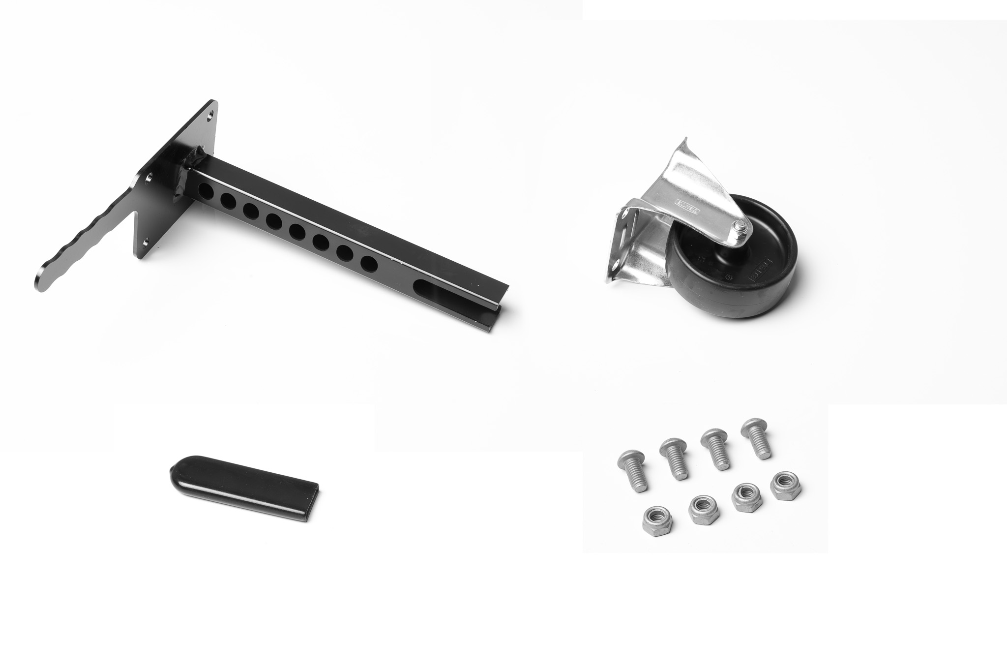 Kit de rueda completa para TowBox Camper, diseñado para facilitar el transporte y mejorar la movilidad del portaequipajes.