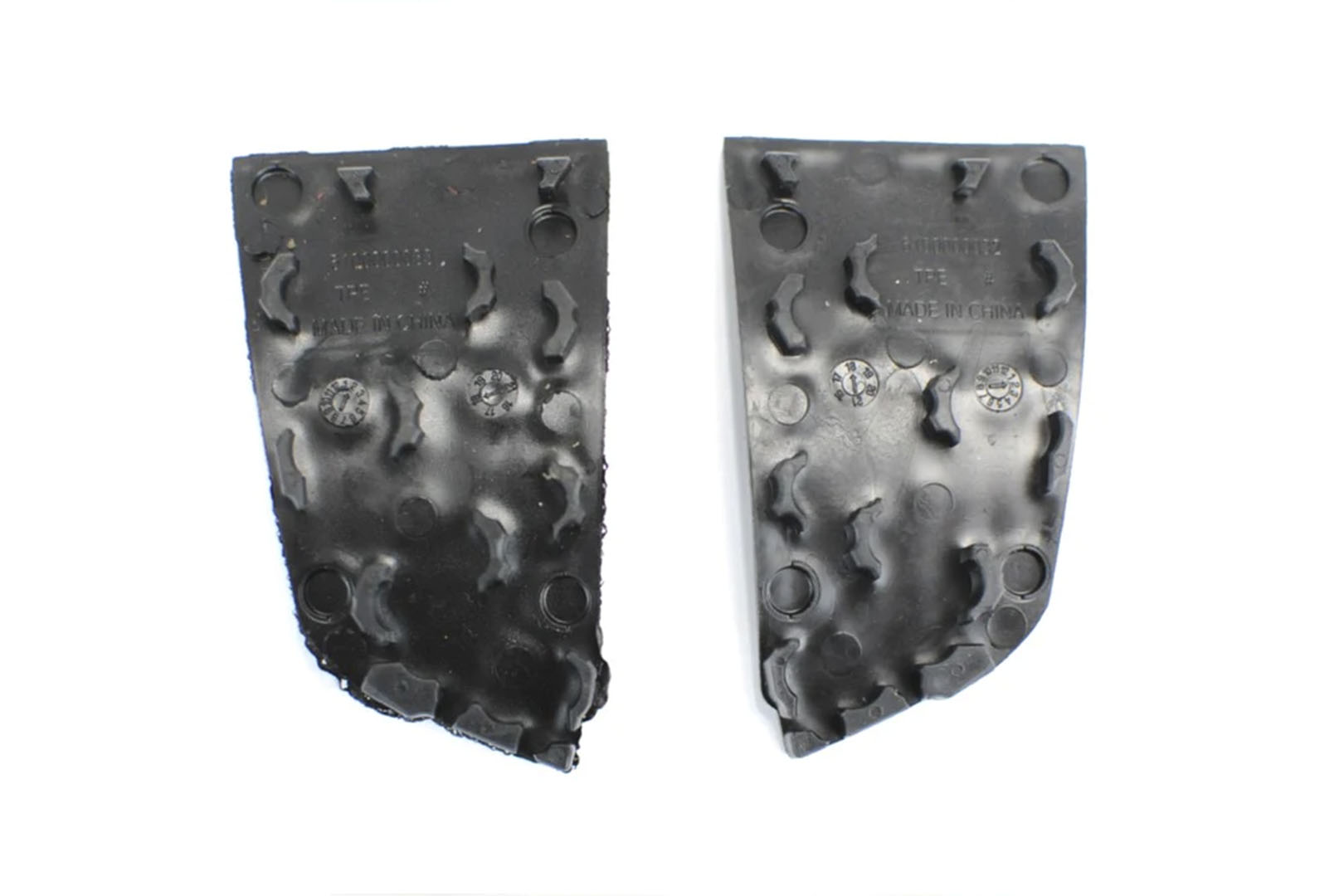 Juego de 2 almohadillas para la pinza de sujeción del cuadro de la bicicleta, compatibles con los portabicicletas JustClick 2, JustClick 3, FoldClick 2 y FoldClick 3.