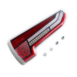 Piloto derecho FullLED para TowBox V3 con elementos de fijación, diseñado para ofrecer una iluminación eficiente y una mayor seguridad en carretera.