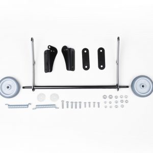 Conjunto de ruedas de recambio para bastidor TowBox V1, diseñado para facilitar el transporte y mejorar la movilidad del portaequipajes.