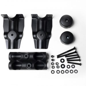 Piezas de repuesto para la sujeción del soporte en 'U', compatibles con los portabicicletas TowCar T2, TR2, T3, TR3 y T4.