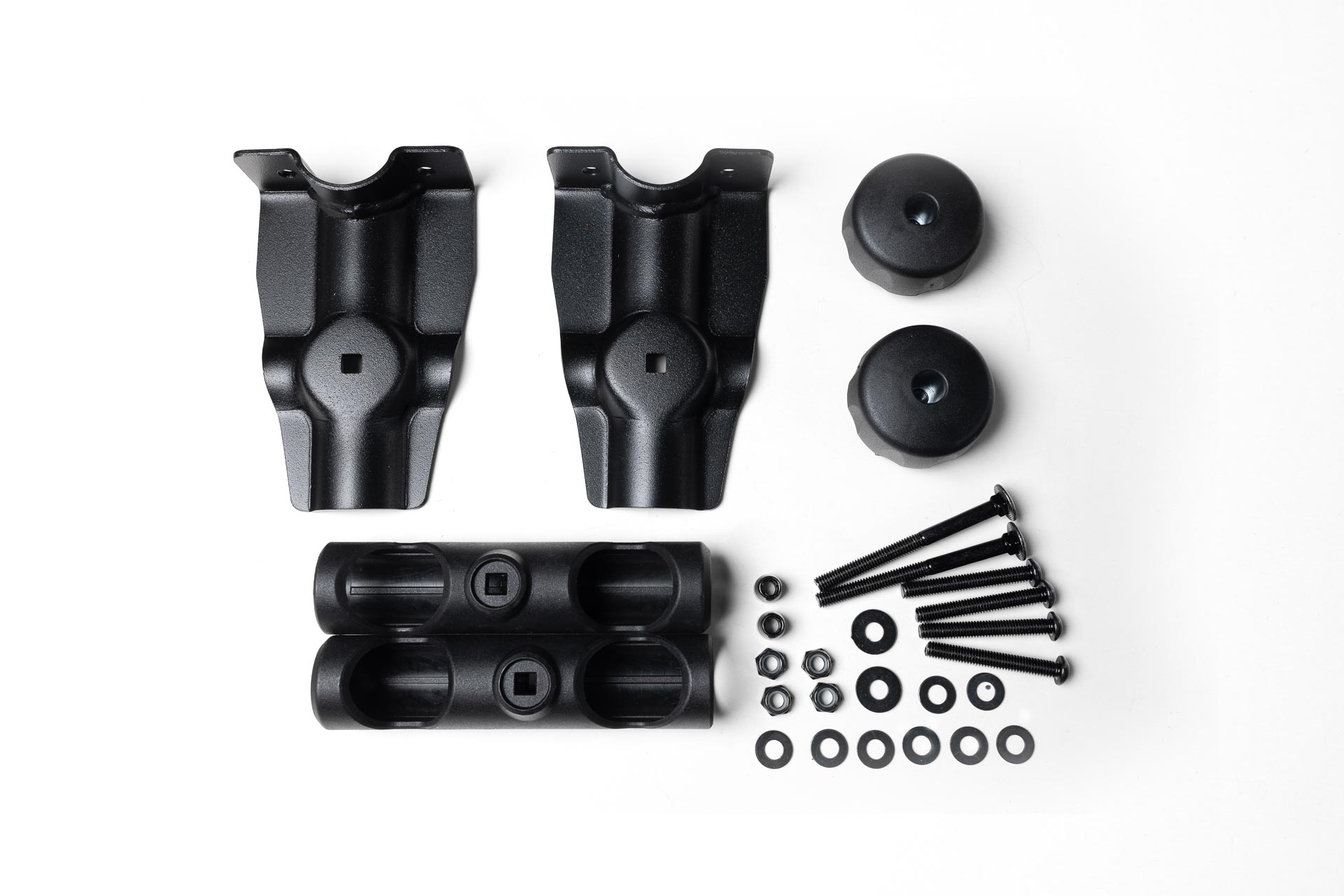 Piezas de repuesto para la sujeción del soporte en 'U', compatibles con los portabicicletas TowCar T2, TR2, T3, TR3 y T4.