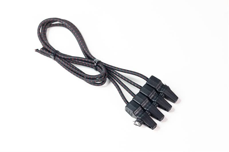 Juego de 4 cinchas elásticas para la fijación de la placa V20, compatibles con portabicicletas, portamotos y portaesquís.