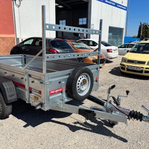Remolque 2 ejes con freno PRO 2640 x 1260 x 400